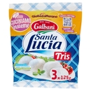 Mozzarella Santa Lucia, 3x125 g